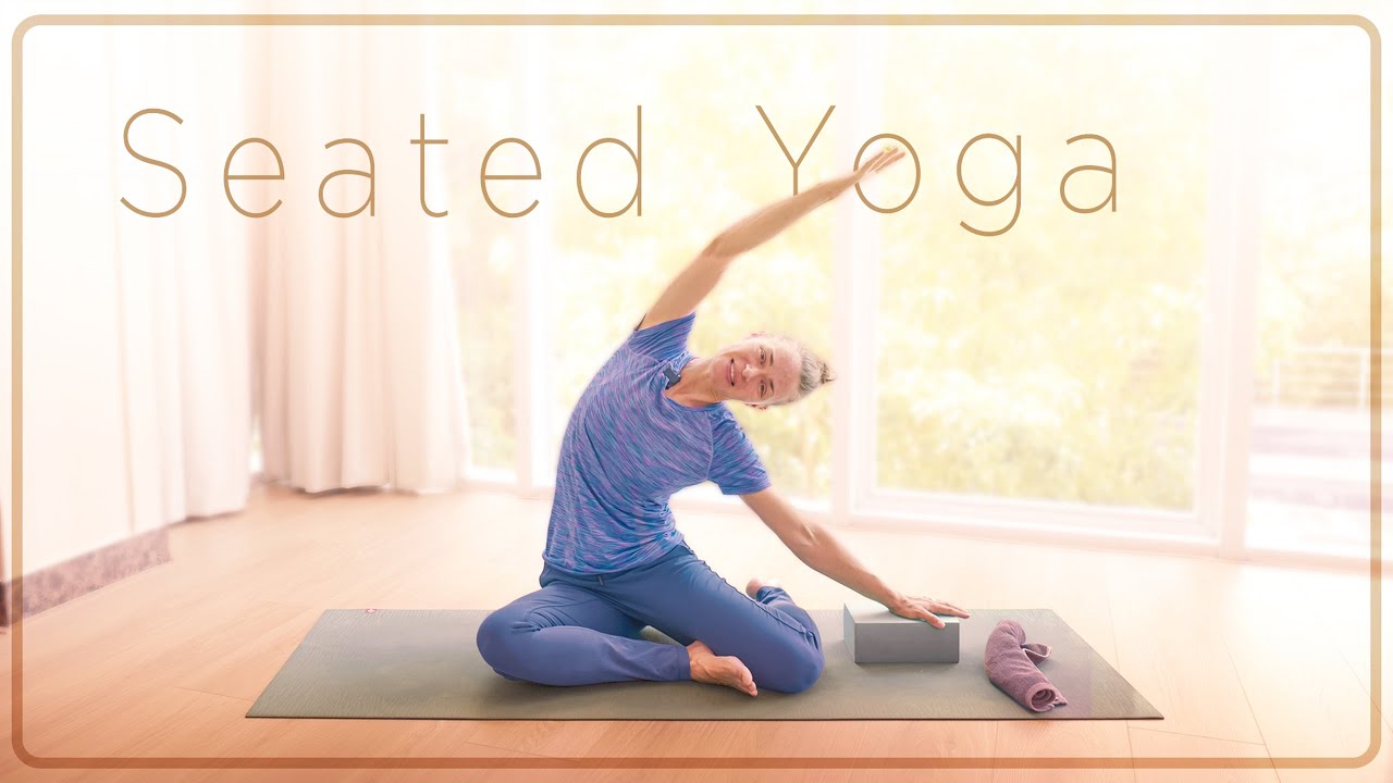 Seated Yoga - A Calming All Levels Yoga Practice - YouTube