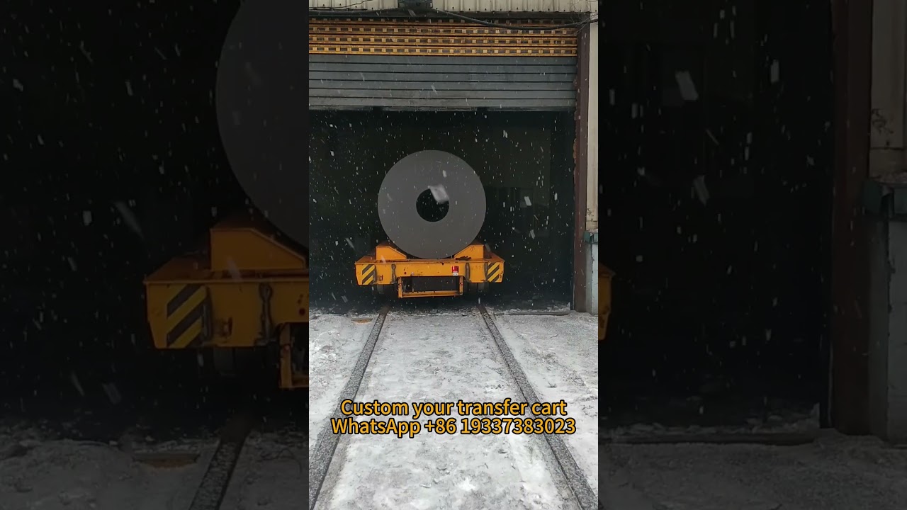 Coil Transfer Trolley 70T On Rail