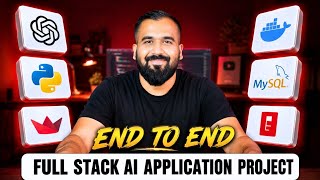 End-to-End Full Stack AI Project (LLM + MySQL + Docker) | Job Ready Advanced Level AI Project💯