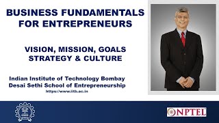 Week 2: Module 3: Part 2 - VISION, MISSION, GOALS,  STRATEGY & CULTURE