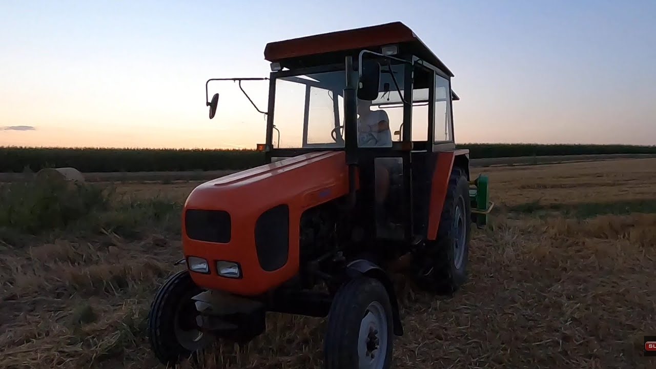 Glebogryzarką po ściernisku??