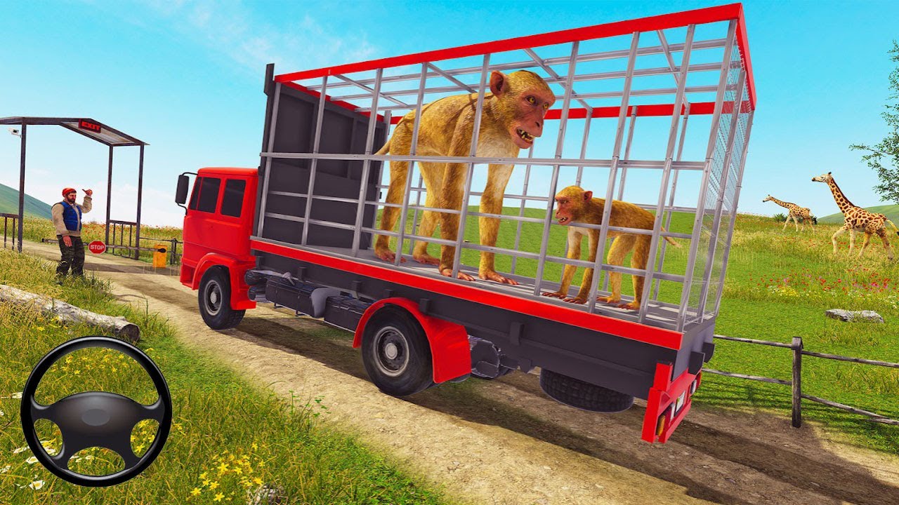 Animal transport truck android games