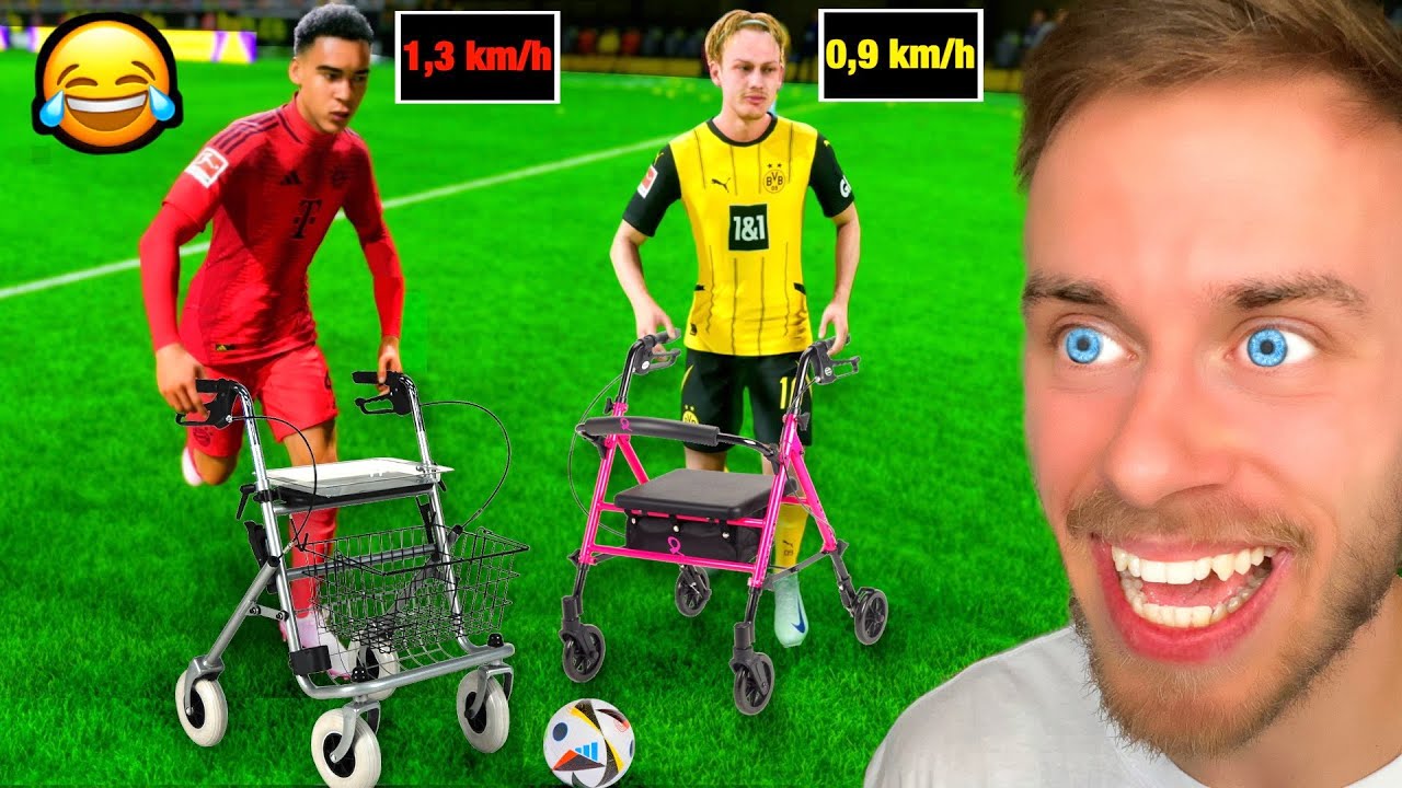 Bundesliga - ABER JEDER SPIELER hat 1 TEMPO! 😂🏃🏻‍♂️ *sehr lustig*