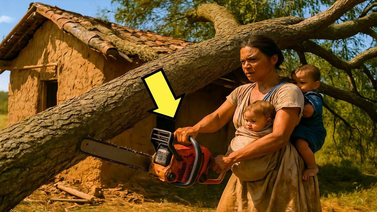 MÃE DE GÊMEOS COMPRA A CABANA QUE NINGUÉM QUIS… MAS TRANSFORMA EM ALGO INCRÍVEL