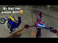 MIT DEN PITBIKES DURCH DIE STADT