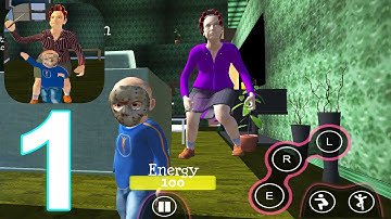 Angry Granny fun Simulator Gameplay Walkthrough Part 1 (IOS/Android)