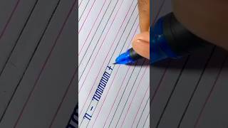 n alphabet letter cursive writing practice youtubeshorts english shortvideo writing 