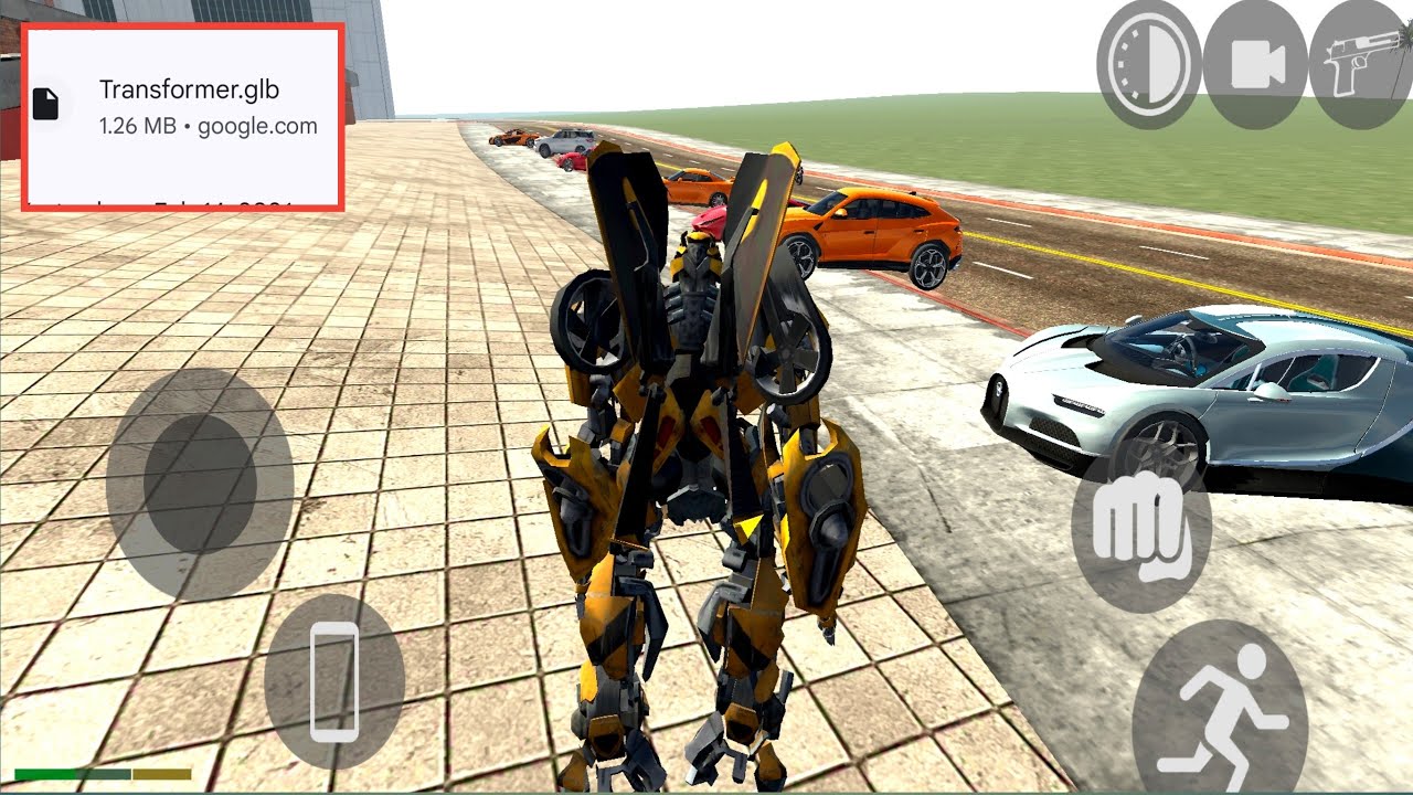 How to download and add transformer robot character in Indian bike driving 3d New Update 