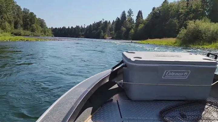 Running the rapids on the Cowlitz