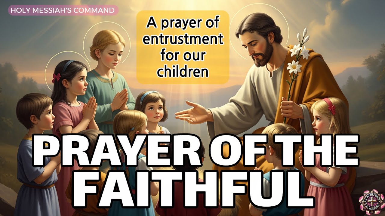 🙏🕊️ Prayer of the Faithful - A Prayer of Entrustment for Our Children 🙏 ...