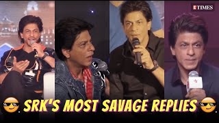 Famous Shah Rukh Khan's Most SAVAGE Replies To Journalists Will Leave You Spellbound Wealth
