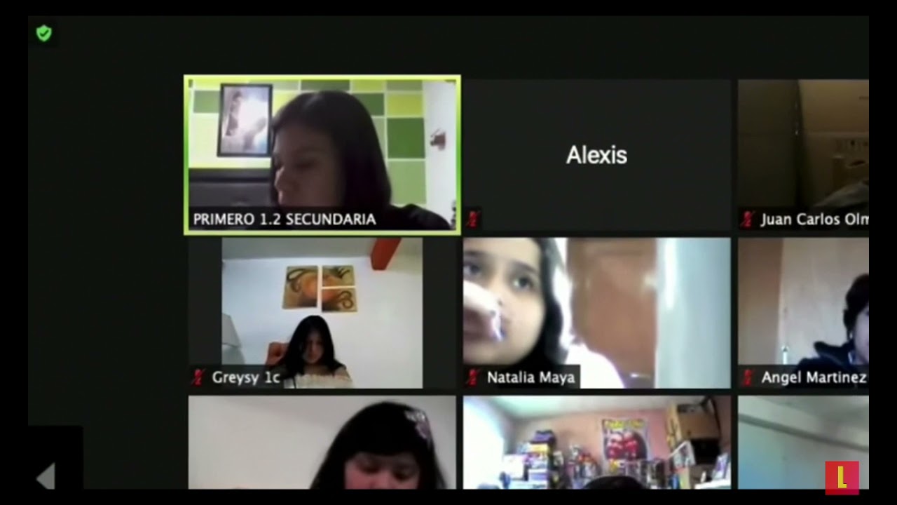 Hacker en clase de zoom