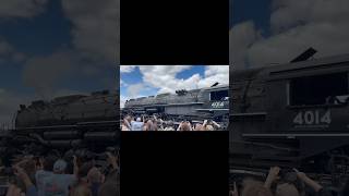 Big Boy 4014 in Steamtown PA #trainspotting #trains #fyp #viral #trending