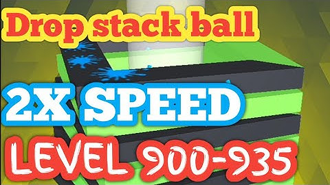 Drop stack ball gameplay level 900-935 by LOOKUP GAMING || new video daily|| subscribe now