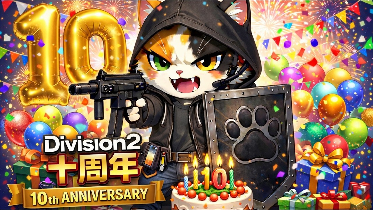 Division 2【PS5 pro】10th Anniversary 🎉 【 オックスペッカー➕ハリアープライド 】で攻めていく⚠️野良猫なんで噛みつき注意‼️ 概要欄必読🙇‍♂️