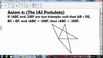 MATH335 SUNYGeneseo Neutral Geometry 5 SAS