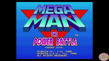 Mister fpga playing on CPS1.5 topapate core  Game : Megaman Power Battle conversion