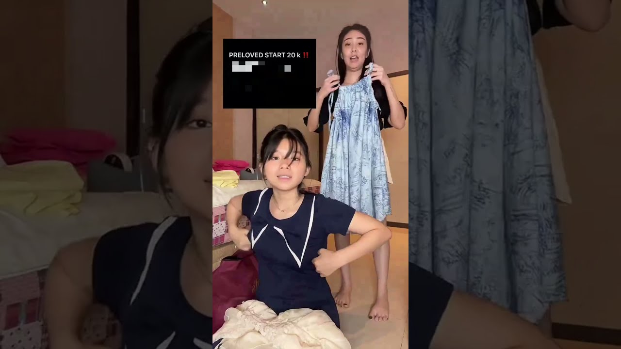 LIVE FLASHSALE LIKE NEW PRELOVED ONE SET CUMA 50K DARI NEVA*A❗