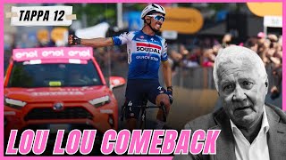 ALAPHILIPPE torna a vincere alla faccia di Lefever - Tappa 12 Giro d'Italia 2024