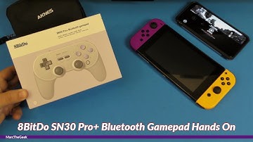 8BitDo SN30 Pro+ Bluetooth Gamepad Hands On
