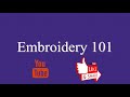 Embroidery 101- What materials are needed, Pe800, Se625, Nq1600E