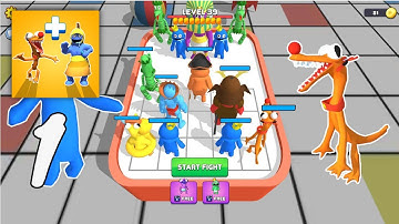 Merge Rainbow Friends Monster Gameplay Walkthrough Part 1 - Level 1 ~ 30 (Android, IOS)