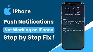 Push Notifications Not Working in iPhone | Easy Fix !