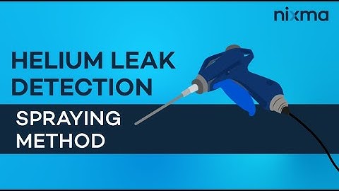 Helium Leak Detection : Spraying Method