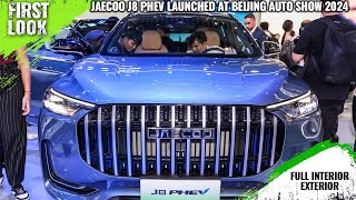 Jaecoo J8 PHEV SUV Launched At 2024 Beijing Auto Show - Full Interior Exterior