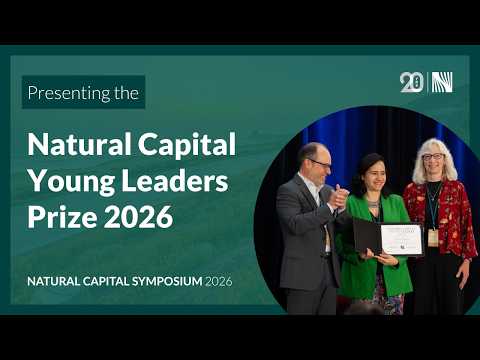 Presenting the Natural Capital Young Leaders Prize | NatCap 2026