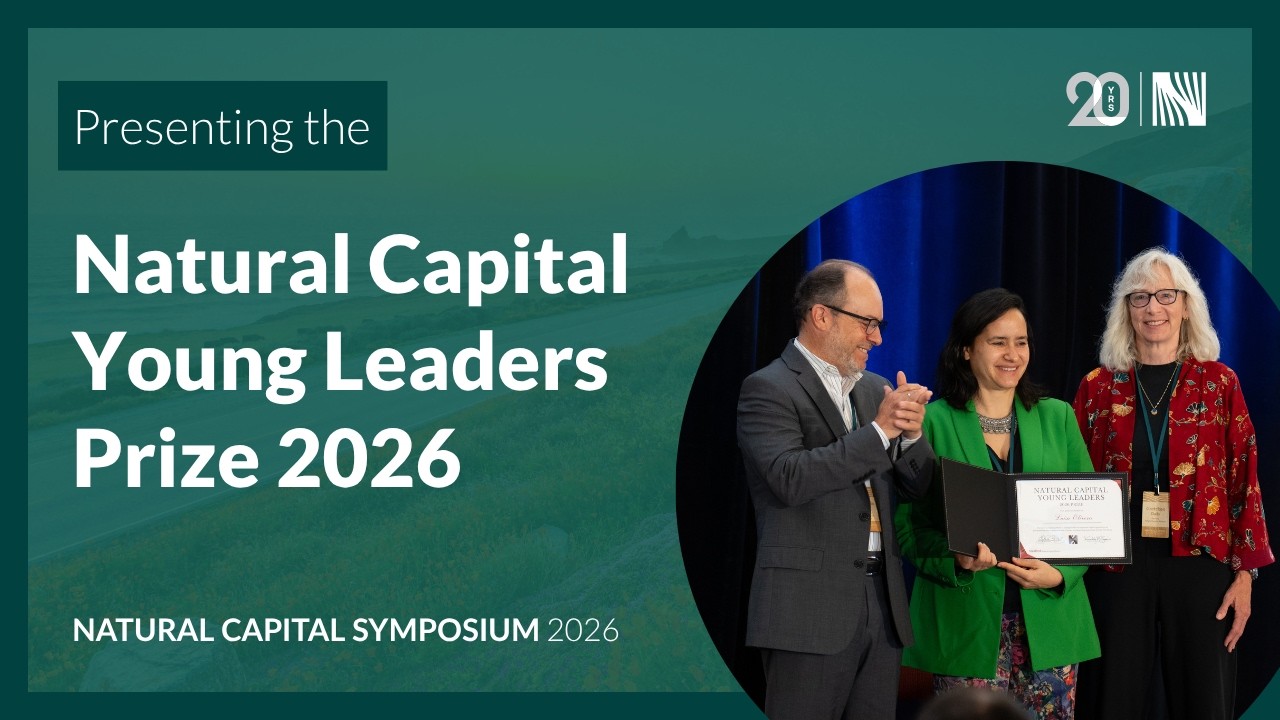 Thumbnail for Presenting the Natural Capital Young Leaders Prize | NatCap 2026