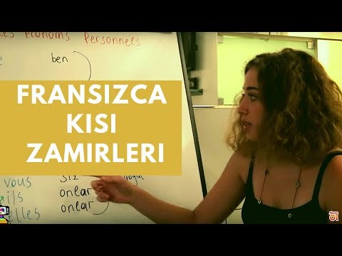 Fransızca Dersler 2 - Kişi Zamirleri - Les Pronoms Personnels | Fransızca Öğreniyoruz