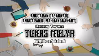 KARANG TARUNA TUNAS MULYA TIDAK PUNYA AD ART?
