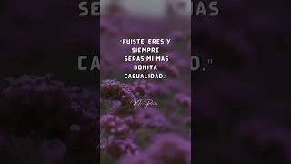 Siempre serás mi más bonita casualidad 🥰🔥 #shorts #amor #poesia #poema #mrpoeta
