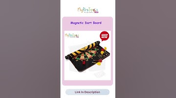 Magnetic Dart Board Toy for Kids | Fun Indoor Game by MyFirsToys