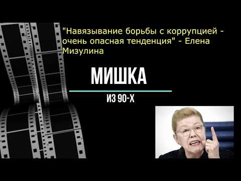 Сенатор Елена Мизулина о коррупции