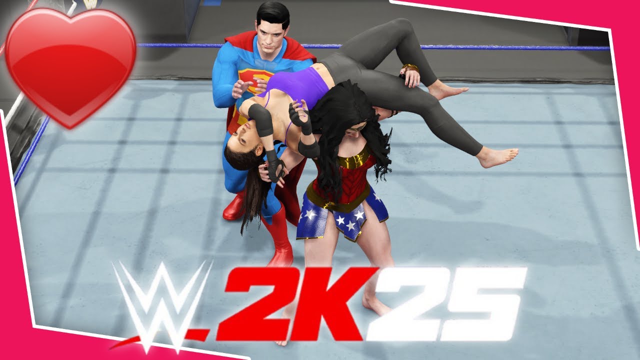 Wonder Woman and Lois Lane's WWE 2K25 ❤️Valentine's Day❤️ Special