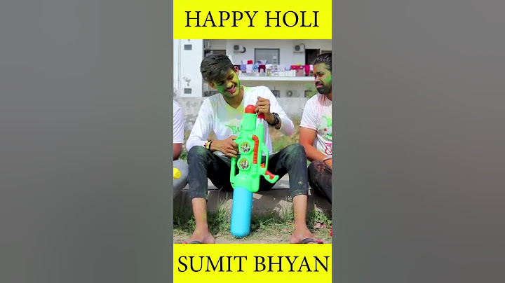 Holi Hai || Sumit Bhyan #shorts