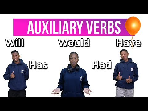 What are AUXILLARY VERBS in English? English Home Language