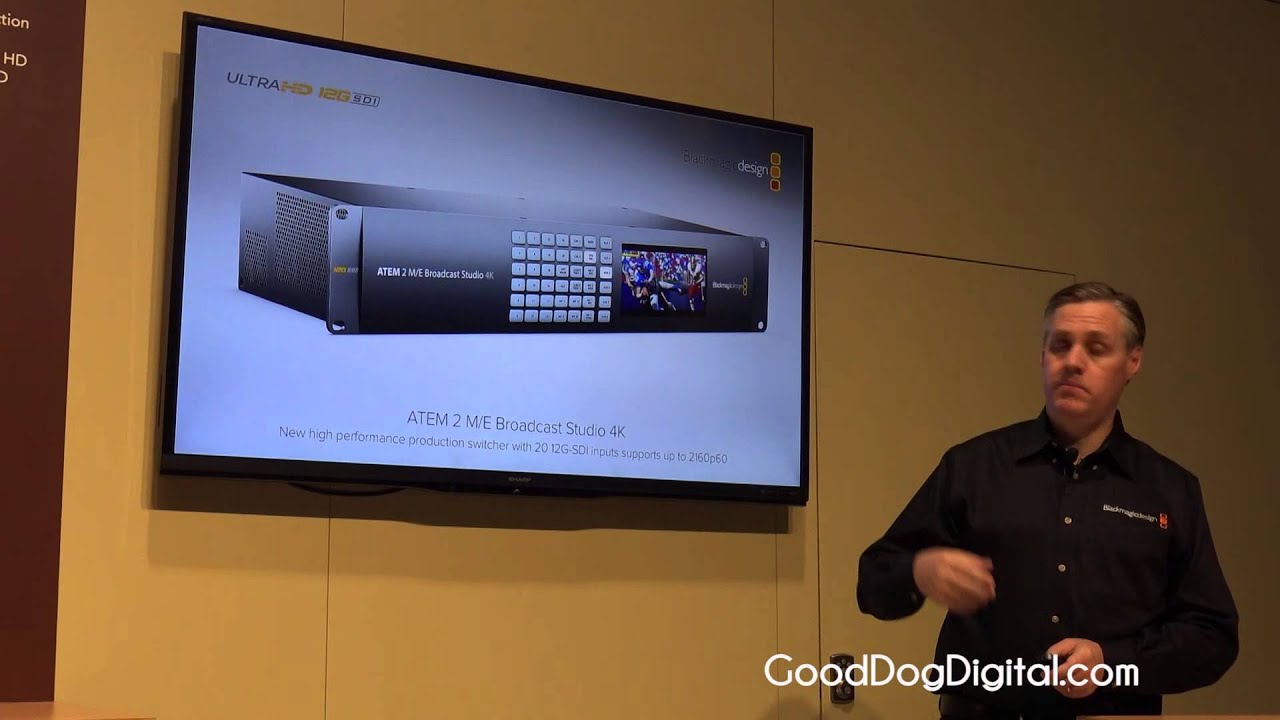 ATEM 2 ME Broadcast Studio 4K　通電確認済。 ATEM_2ME_ProductionStudio4K_Fr
