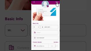 Adding Contacts with Mia's Business Card Scanner: A Quick Guide screenshot 3