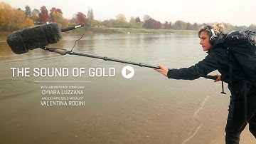 The Zoom F3 Field Recorder - The Sound of Gold Featuring Chiara Luzzana