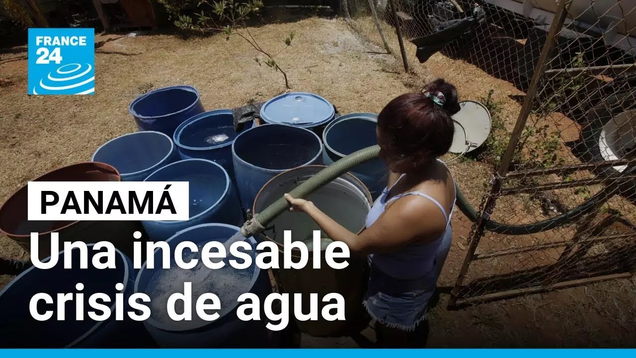 ¿Por qué Panamá no logra superar la crisis de agua? • FRANCE 24 Español