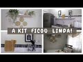 DECOREI E MOSTREI MINHA CASA DE UM CÔMODO | QUITINETE LINDA |