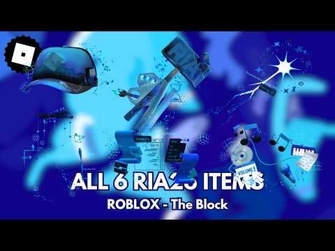 How to get ALL 6 RIA26 ITEMS in The Block - ROBLOX (TUTORIAL)