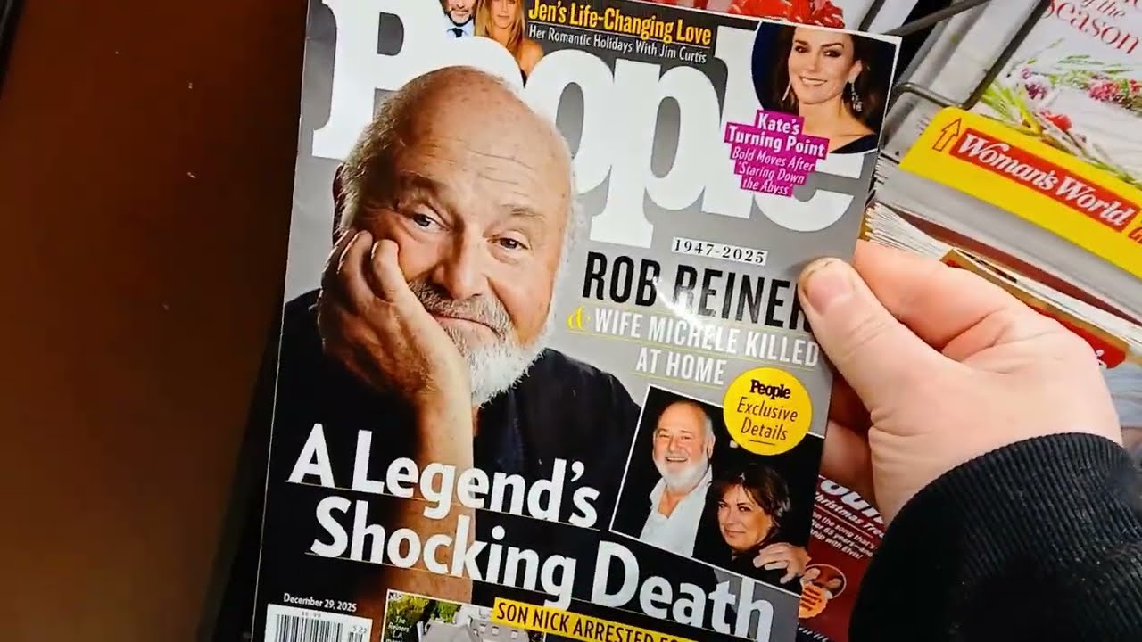 Rob Reiner on the Cover of People Magazine, For Sale at Wegmans on Mount Read Boulevard in Greece, N