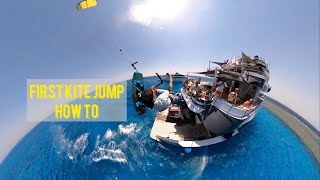 How to make your first kite jump