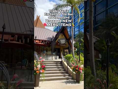 NEW MENU ITEMS at Trader Sam’s 🌺