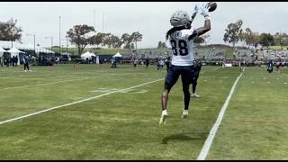 George Pickens & CeeDee Incredible "silky smooth" Route Running 101 exhibition