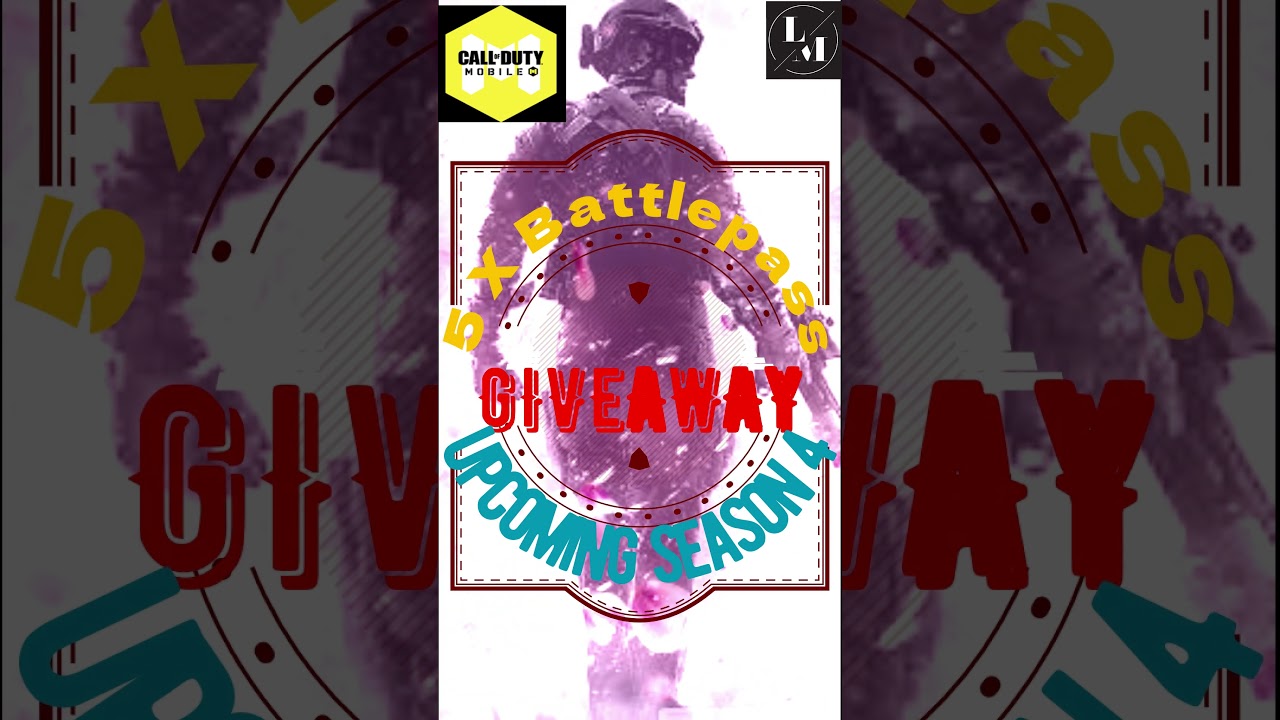 FREE | 5 X Battlepass Giveaway | FREE CP 